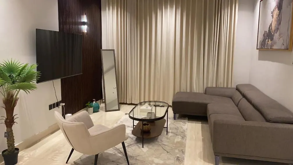 The Nook: Luxury 3BR Flat in Malqa Near Boulevard Apartment Riyadh